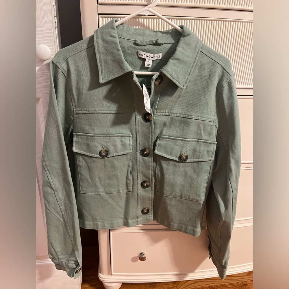 And Now This Green Utility Jacket